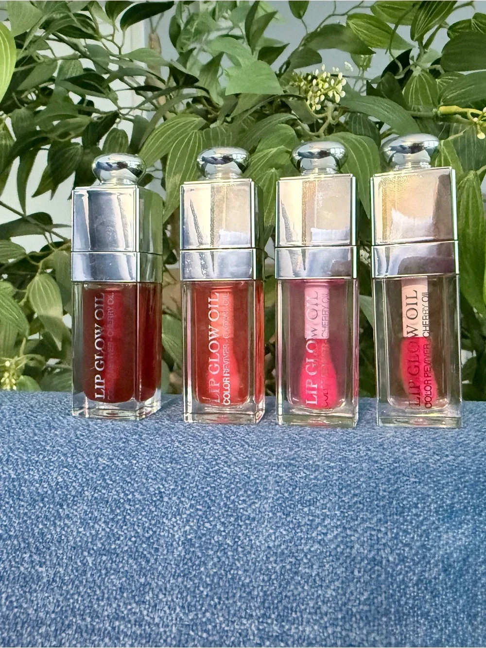 Dior Lip Glow Oil Color Reviver Set — 001,007,061,062 New without box.